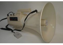 Ручной электромегафон MKV MP-45M (MP3 USB/SD/AUX, сирена, свисток)