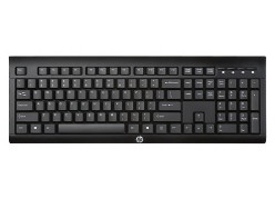   HP Wireless Keyboard K2500 (E5E78AA) Black USB ( ) 