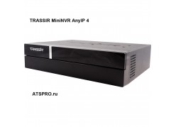 IP-���������������� 4-���������  TRASSIR MiniNVR AnyIP 4 ����