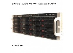 IP-видеорегистратор SIN05I SecurOS-IVS-NVR-Industrial-64/1600 фото