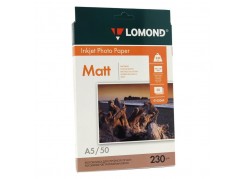 ���������� Lomond 0102069 ������� 230g/m2 A5 ������������� 50 ������