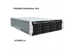 IP-����������� 64-��������� TRASSIR UltraStation 16/4 ����